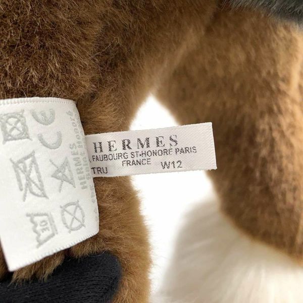 エルメス　ぬいぐるみ　エルミー　新品未使用品 HERMES 未使用 エルメス エルミー PPM シルク100 エクリュ