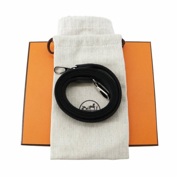 エルメス エブリンTPM アマゾン ブラック/シルバー金具 トリヨンクレマンス U刻印 黒
