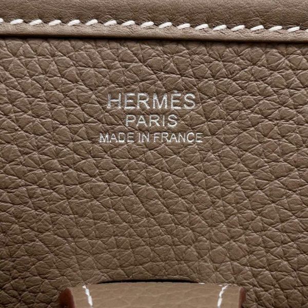 エルメス ショルダーバッグ エブリン3 PM エトゥープ/シルバー金具 トリヨンクレマンス K刻印