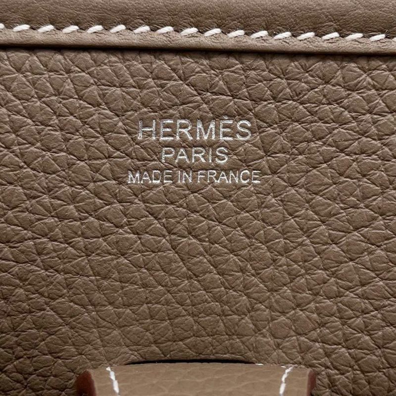 エルメス ショルダーバッグ エブリン3 PM エトゥープ/シルバー金具 トリヨンクレマンス K刻印