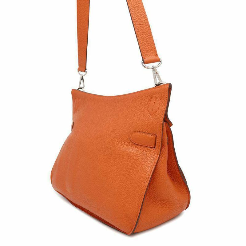 エルメス ショルダーバッグ ジプシエール34 フー/シルバー金具 トリヨンクレマンス □Q刻印 HERMES