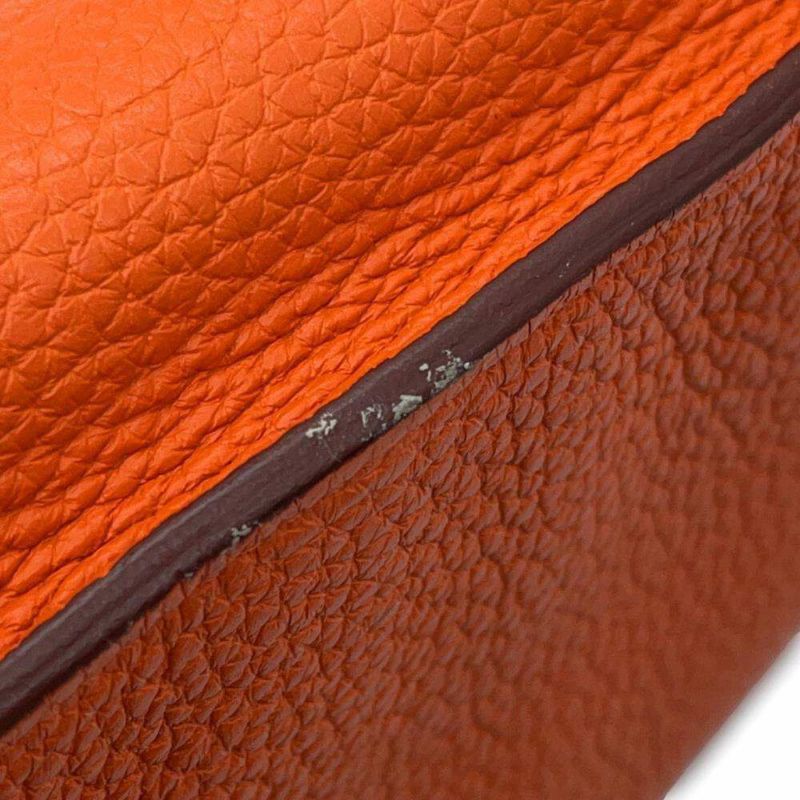 エルメス ショルダーバッグ ジプシエール34 フー/シルバー金具 トリヨンクレマンス □Q刻印 HERMES