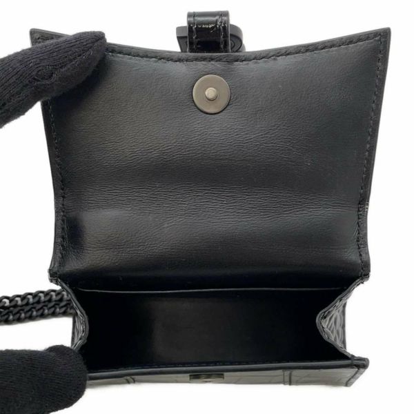 【BALENCIAGA】Hourglass レザー バッグ チェーン ショルダー Women's Hourglass | Balenciaga US