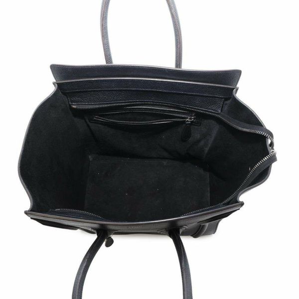 セリーヌ ハンドバッグ ラゲージ ショッパー ミディアム レザー CELINE バッグ 黒