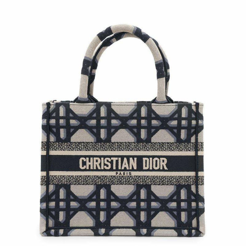 クリスチャン・ディオール トートバッグ ブックトート スモール キャンバス Christian Dior ハンドバッグ