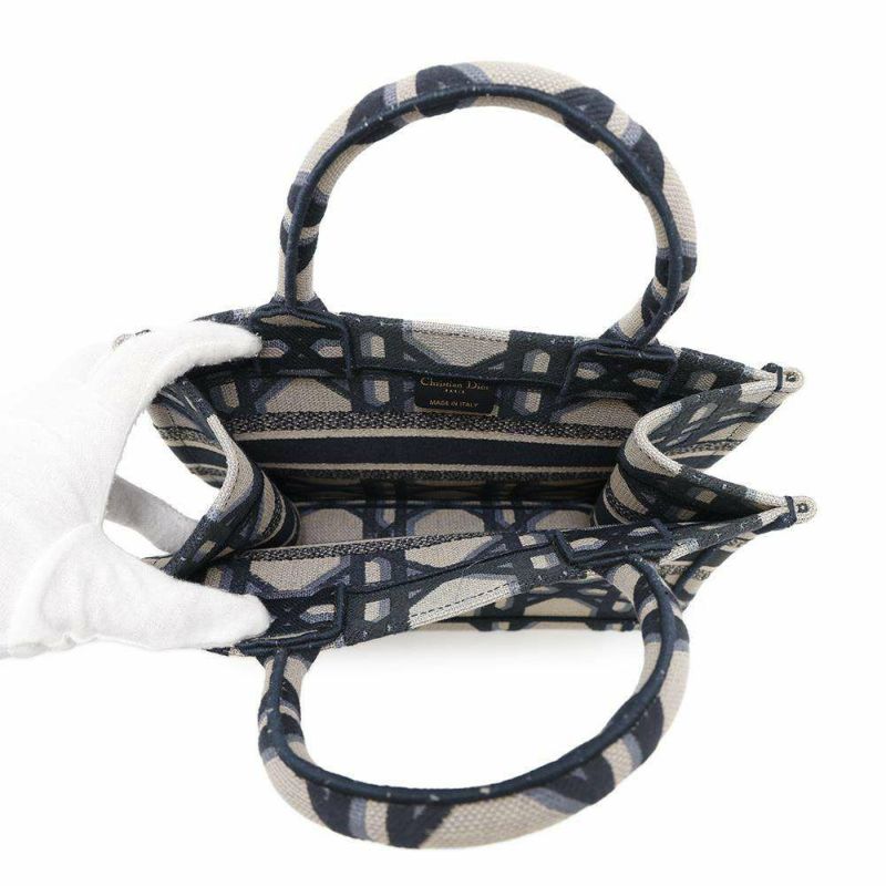 クリスチャン・ディオール トートバッグ ブックトート スモール キャンバス Christian Dior ハンドバッグ