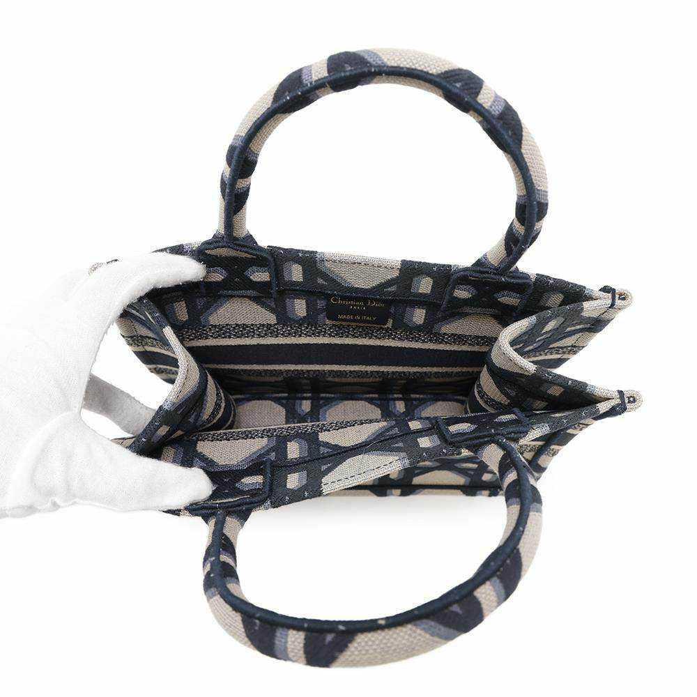 クリスチャン・ディオール トートバッグ ブックトート スモール キャンバス Christian Dior ハンドバッグ