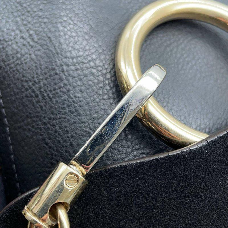 クロエ リュック フェイ ミニ バックパック レザー スエード 3S1192-HEU Chloe ショルダーバッグ 2way 黒