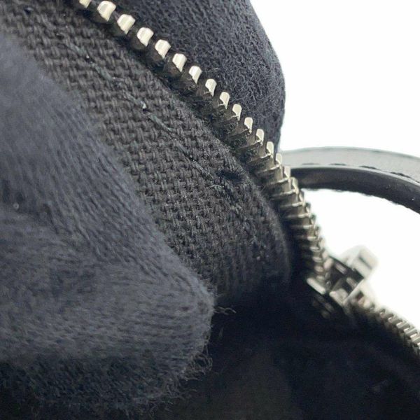 シャネル ボディバッグ マトラッセ ユニフォーム ラムスキン CHANEL ウエストバッグ 黒