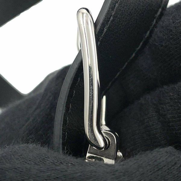 シャネル ボディバッグ マトラッセ ユニフォーム ラムスキン CHANEL ウエストバッグ 黒