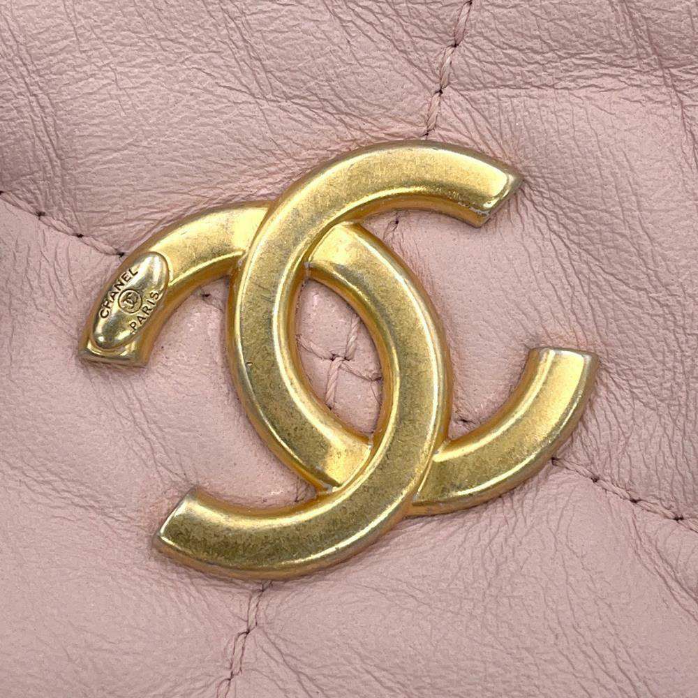 シャネル チェーンショルダーバッグ ココマーク ホーボーバッグ ラムスキン AS2480 CHANEL 2way