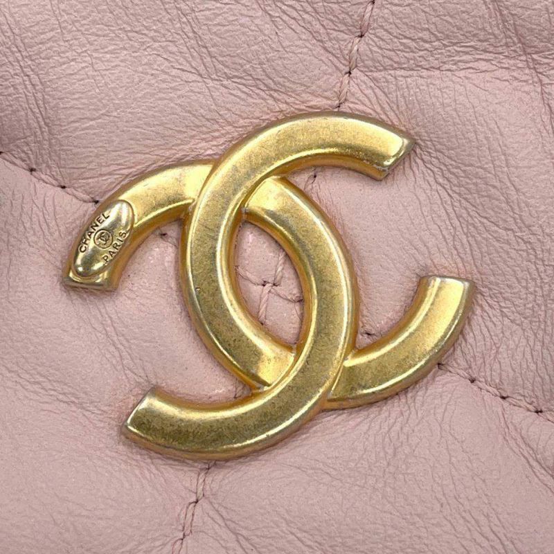 シャネル チェーンショルダーバッグ ココマーク ホーボーバッグ ラムスキン AS2480 CHANEL 2way