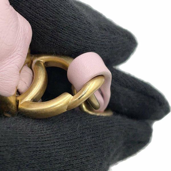 シャネル チェーンショルダーバッグ ココマーク ホーボーバッグ ラムスキン AS2480 CHANEL 2way