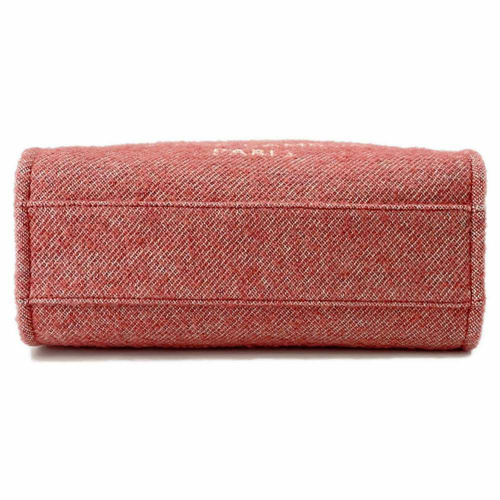 シャネル トートバッグ ドーヴィルライン ミディアム ショッピングバッグ ロゴ キャンバス A67001 CHANEL チェーントート