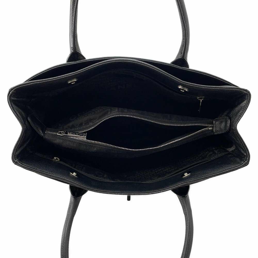 シャネル トートバッグ 2.55 エグゼクティブライン レザー A29292 CHANEL 黒