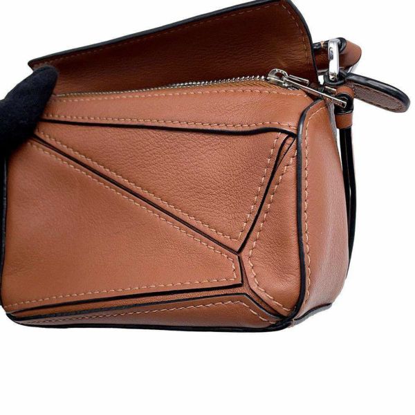 ロエベ ハンドバッグ パズルバッグ ナノ レザー LOEWE バッグ 2wayショルダー