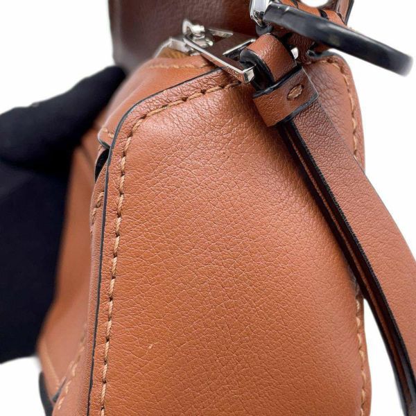 ロエベ ハンドバッグ パズルバッグ ナノ レザー LOEWE バッグ 2wayショルダー