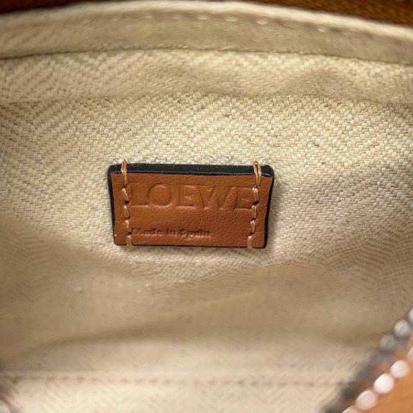 ロエベ ハンドバッグ パズルバッグ ナノ レザー LOEWE バッグ 2wayショルダー