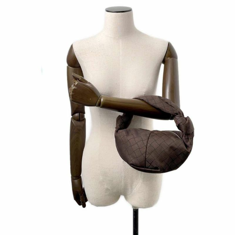 ボッテガヴェネタ ハンドバッグ ダブルノット ナイロン BOTTEGA VENETA