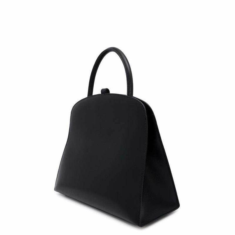 エルメス ハンドバッグ ダルヴィ ブラック/シルバー金具 ボックスカーフ □C刻印 HERMES バッグ 黒