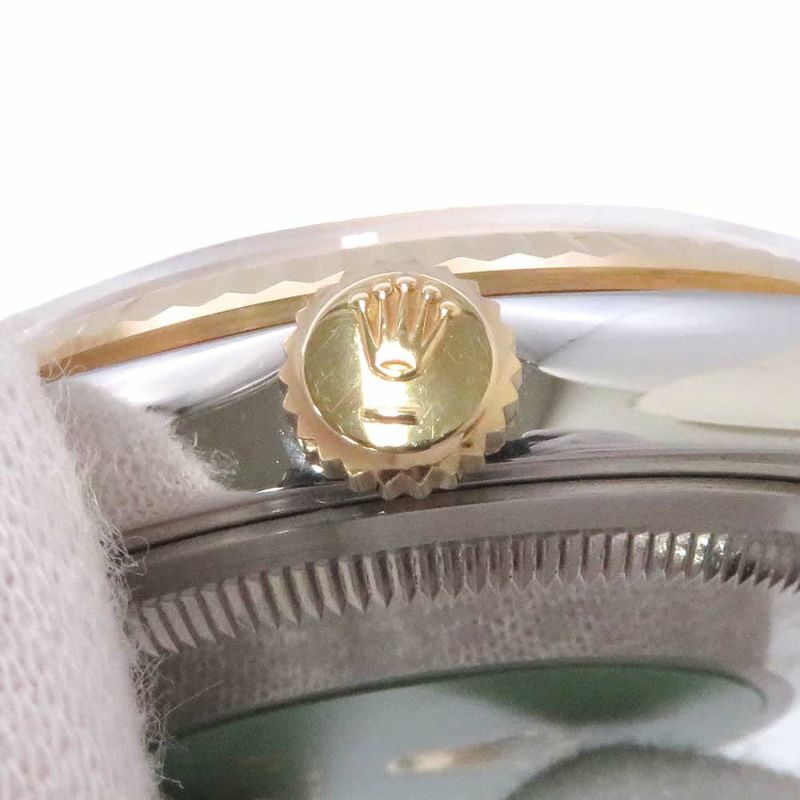 ロレックス デイトジャスト E番 SS/K18YG 16233 ROLEX 腕時計 シャンパン文字盤