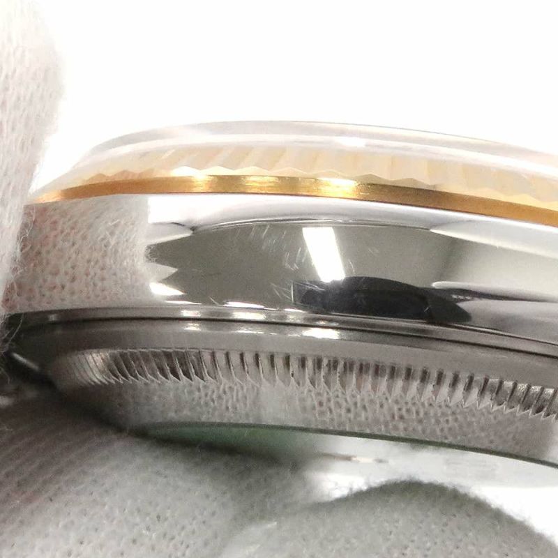 ロレックス デイトジャスト E番 SS/K18YG 16233 ROLEX 腕時計 シャンパン文字盤