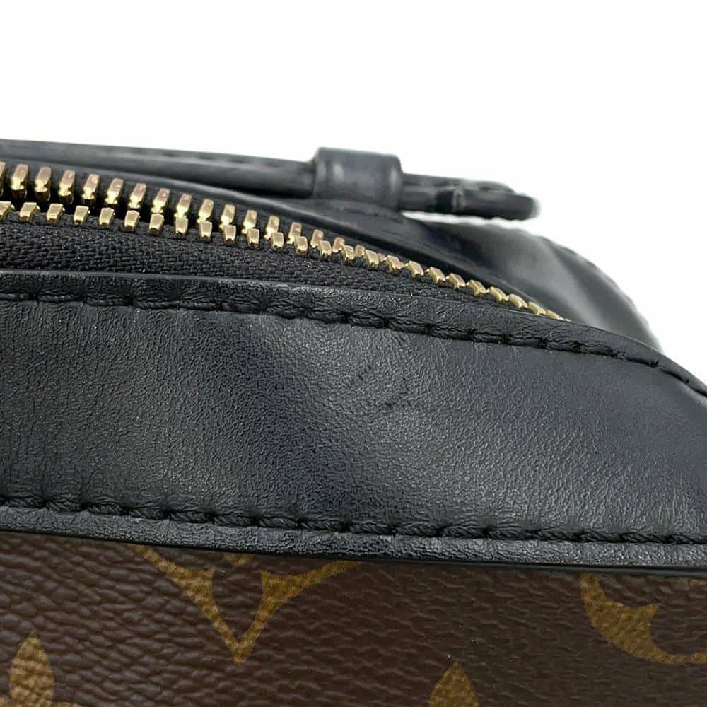 ルイヴィトン ショルダーバッグ モノグラム サントンジュ M43555 LOUIS VUITTON タッセル 黒 ブラック