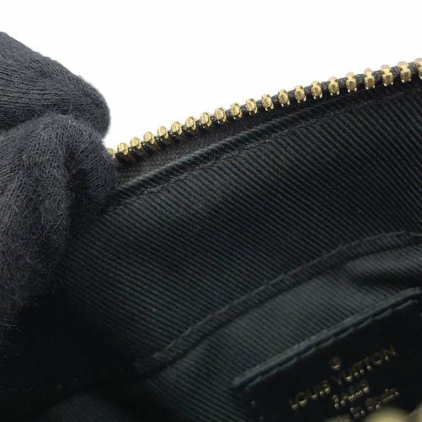 ルイヴィトン ショルダーバッグ モノグラム サントンジュ M43555 LOUIS VUITTON タッセル 黒 ブラック