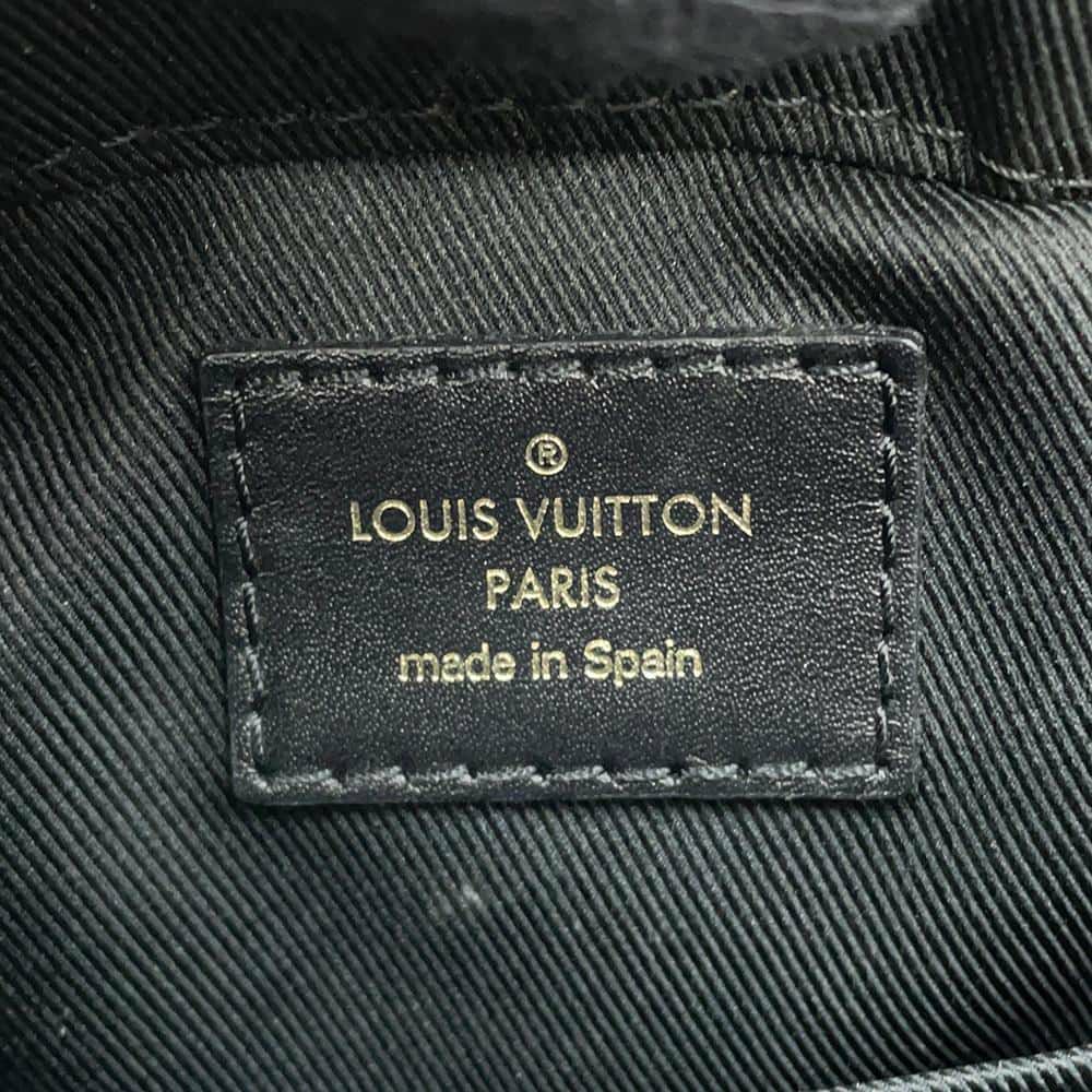 ルイヴィトン ショルダーバッグ モノグラム サントンジュ M43555 LOUIS VUITTON タッセル 黒 ブラック