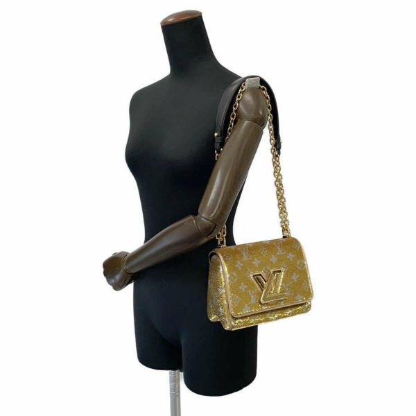 ルイヴィトン ショルダーバッグ スパンコール ツイストPM M52906 LOUIS VUITTON 2wayショルダーバッグ