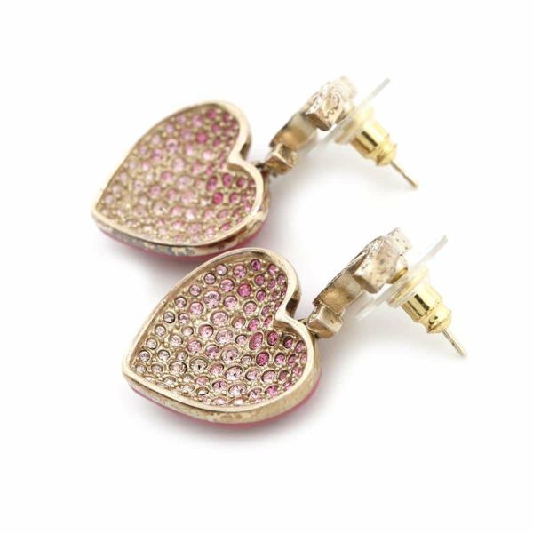 シャネル ピアス ココマーク ハート ラインストーン C 23 P ABA403 CHANEL アクセサリー
