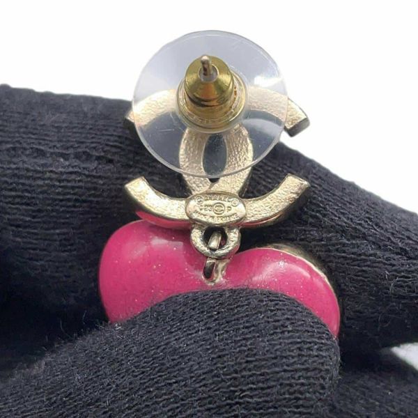 シャネル ピアス ココマーク ハート ラインストーン C 23 P ABA403 CHANEL アクセサリー