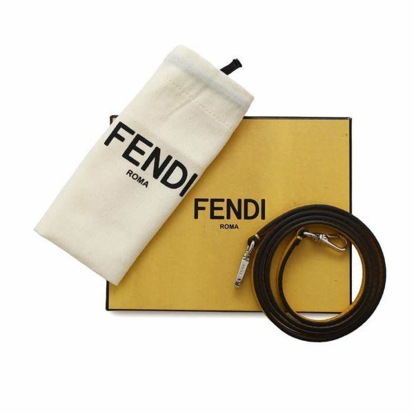 フェンディ ショルダーポシェット マイクロ フラット バゲット レザー 7M0311 FENDI ポーチ