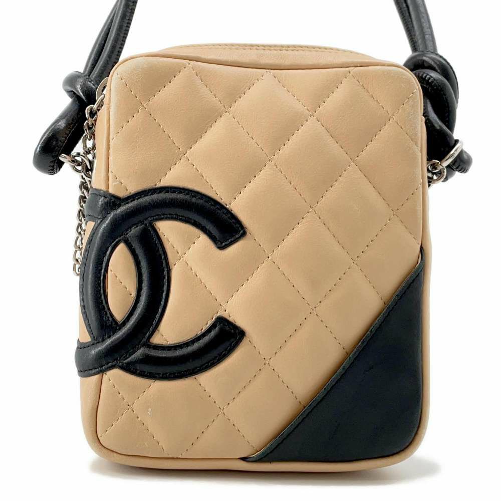 シャネル ショルダーバッグ カンボンライン スモール ココマーク カーフレザー A25177 CHANEL