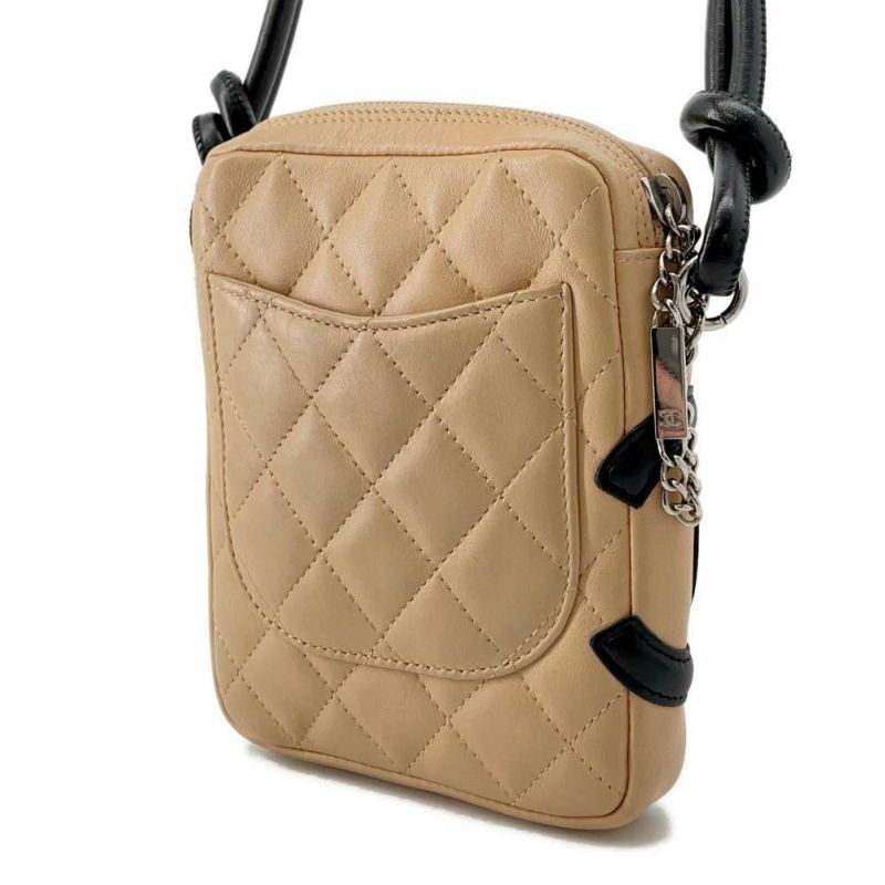 シャネル ショルダーバッグ カンボンライン スモール ココマーク カーフレザー A25177 CHANEL