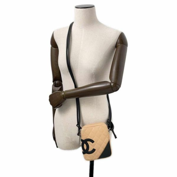 シャネル ショルダーバッグ カンボンライン スモール ココマーク カーフレザー A25177 CHANEL