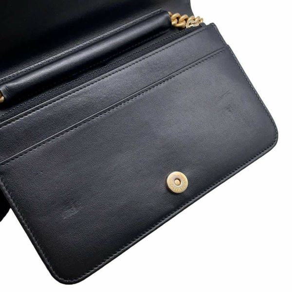 シャネル チェーンウォレット ボーイシャネル マトラッセ ココマーク キャビアスキン AP1117 CHANEL 黒