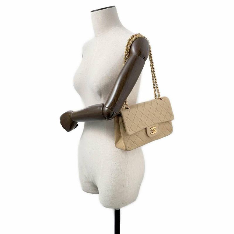 シャネル チェーンショルダーバッグ マトラッセ23 ココマーク ダブルフラップ ラムスキン A01113 CHANEL