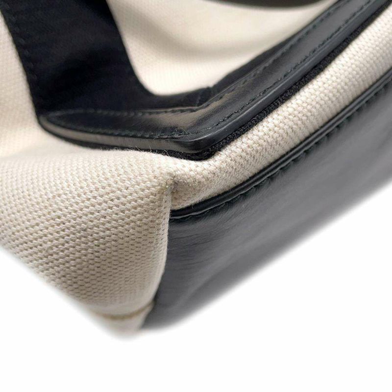 バレンシアガ トートバッグ ネイビーカバス S ポーチ付 339933 BALENCIAGA スモールサイズ バッグ 黒