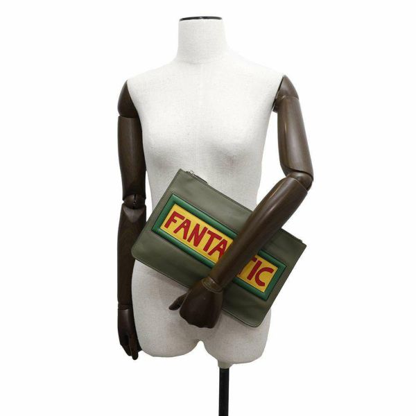 フェンディ クラッチバッグ ボキャブラリー ファンタスティック レザー 7N0078 FENDI メンズ