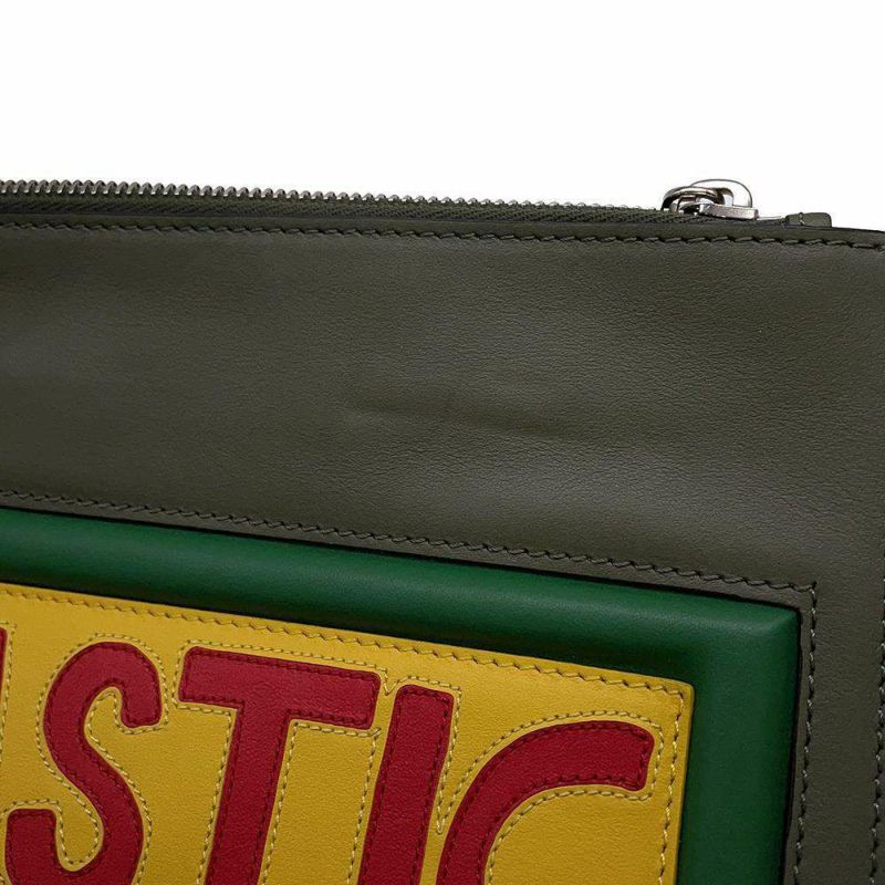 フェンディ クラッチバッグ ボキャブラリー ファンタスティック レザー 7N0078 FENDI メンズ