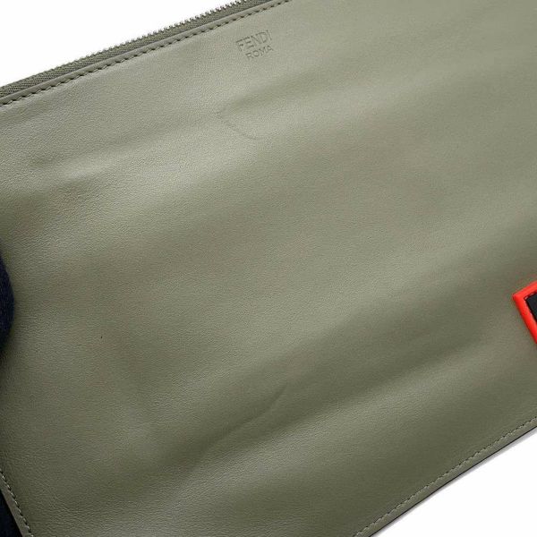 フェンディ クラッチバッグ ボキャブラリー ファンタスティック レザー 7N0078 FENDI メンズ