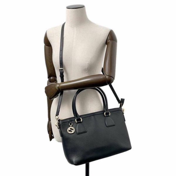 グッチ ハンドバッグ インターロッキングG レザー 449659 GUCCI