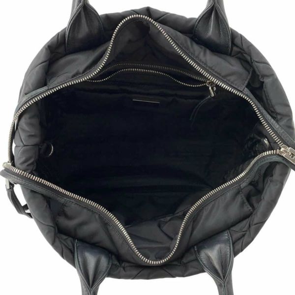 プラダ ハンドバッグ パデッド ナイロン スモール 1BG436 PRADA 2way 黒