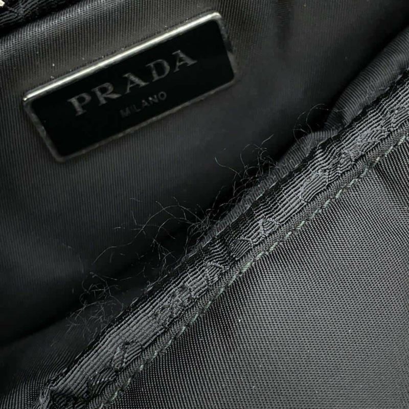 プラダ ハンドバッグ パデッド ナイロン スモール 1BG436 PRADA 2way 黒
