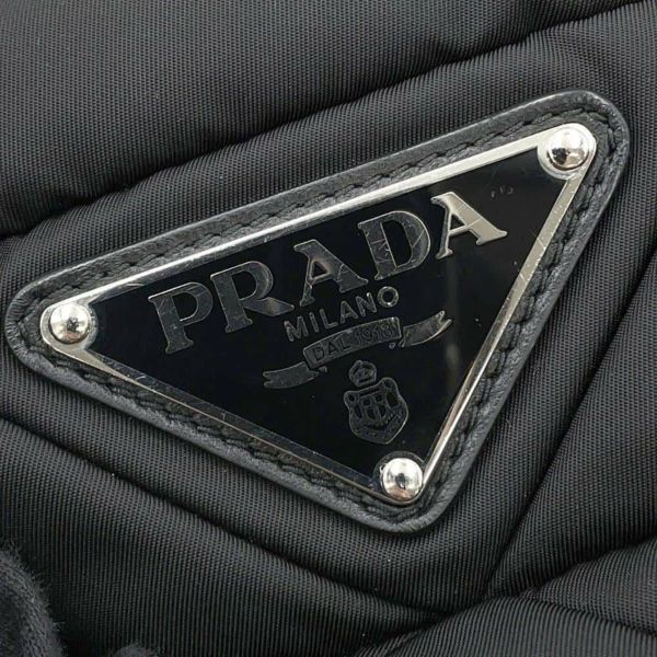 プラダ ハンドバッグ パデッド ナイロン スモール 1BG436 PRADA 2way 黒