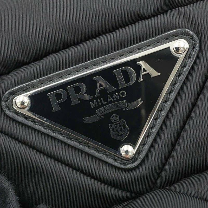 プラダ ハンドバッグ パデッド ナイロン スモール 1BG436 PRADA 2way 黒