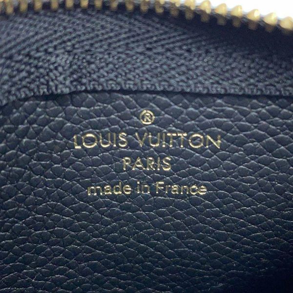 ルイヴィトン コインケース バイカラー モノグラム・アンプラント カードキーケース ポシェット・クレ M80885 ブラック 黒