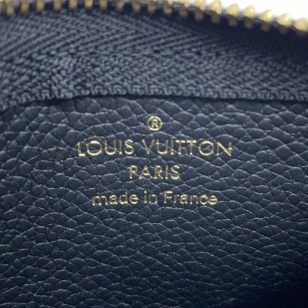 ルイヴィトン コインケース バイカラー モノグラム・アンプラント カードキーケース ポシェット・クレ M80885 ブラック 黒