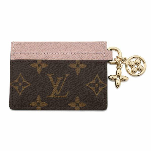ルイヴィトン カードケース モノグラム ポルト カルト・LV チャーム M82739 LOUIS VUITTON